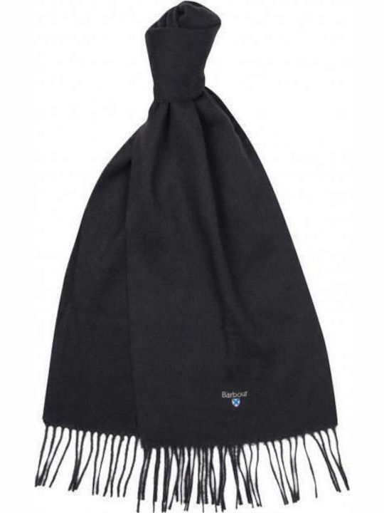 Barbour Plain Lambswool Men's Wool Scarf Forest...