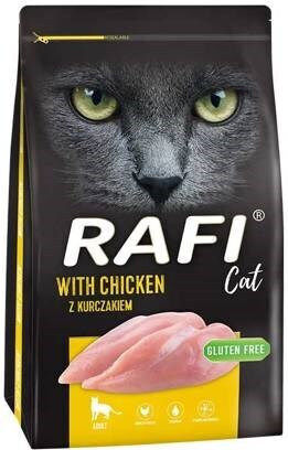 Rafi Hrană Uscată fără Gluten pentru Pisici Adulte cu Pui 7kg