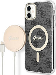 Guess Back Cover Πλαστικό / Σιλικόνης Μαύρο (iP...