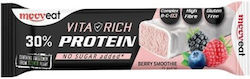 Mooveat Vita Rich Μπάρα με 30% Πρωτεΐνη & Γεύση Berry Smoothie 60gr