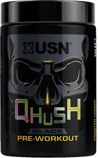 USN Qhush Black Pre-Workout 220gr Frosted Lemon