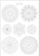 Stamperia Passion Round Lace Καλούπι Σιλικόνης για Πηλό / Σαπούνι