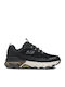 Skechers Fast Track Ανδρικά Ορειβατικά Παπούτσια Μαύρα