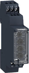 Schneider Electric Zelio Control Επιτηρητής Τάσης Ράγας RM17UB310