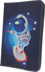 Cosmonaut Flip Cover (Universal 10") Navy Μπλε