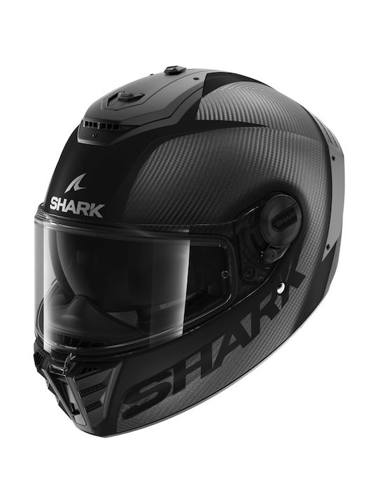 Shark Spartan RS Carbon Skin Black Motorcycle H...
