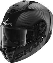 Shark Spartan RS Carbon Față întreagă cu Sun Visor ECE 22.06 Skin Black