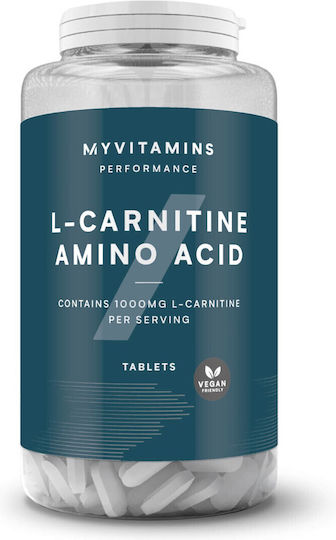 Myprotein L-Carnitine Amino Acid cu Carnitină 500mg 90 file