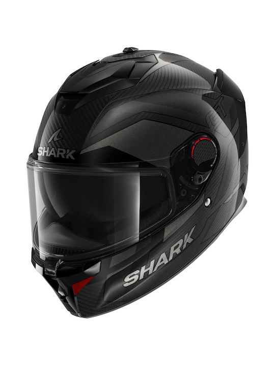 Shark Spartan GT Carbon Ritmo Motorradhelm Volles Gesicht ECE 22.05 1450gr mit Pinlock und Sonnenblende