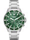 Emporio Armani Diver Men's Watch 44mm Battery with Silver Metal Bracelet