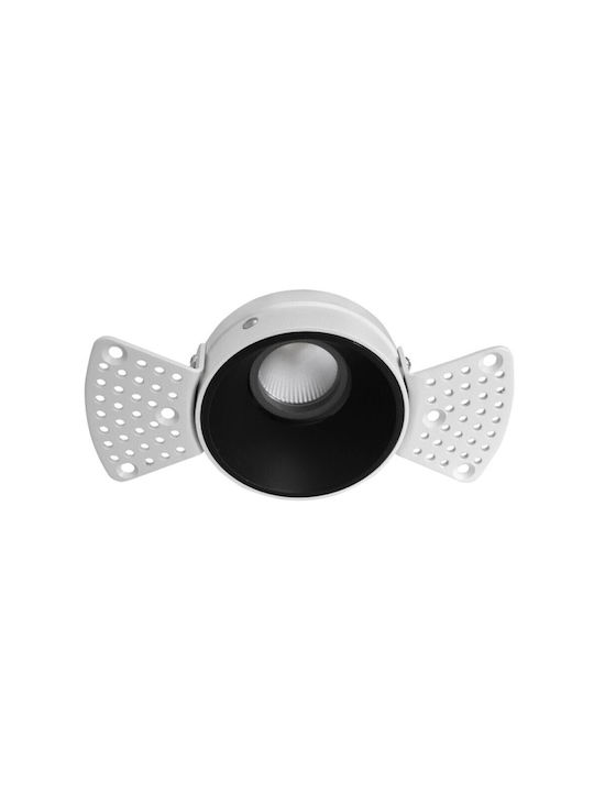 Viokef Alea Round Metallic Recessed Spot with I...