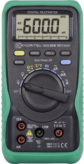 Kyoritsu Digital Multimeter with Capacitance Meter with Buzzer with AC / DC Measurement 1011