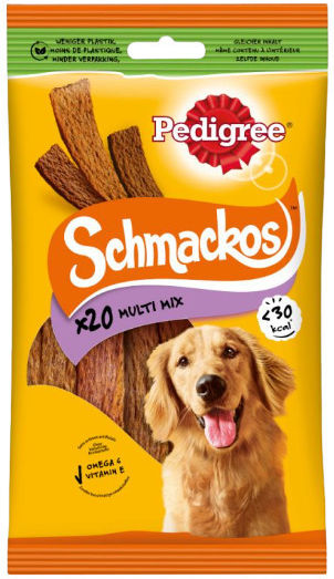 Pedigree Schmackos Sticks Multi Mix Leckerli für Hunde 144gr