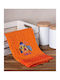 Silk Fashion Church Creta Tea Towel from 100% Cotton in Orange Color 70x50cm 12pcs