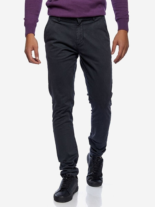 Brokers Jeans Παντελόνι Chino Ελαστικό Indigo