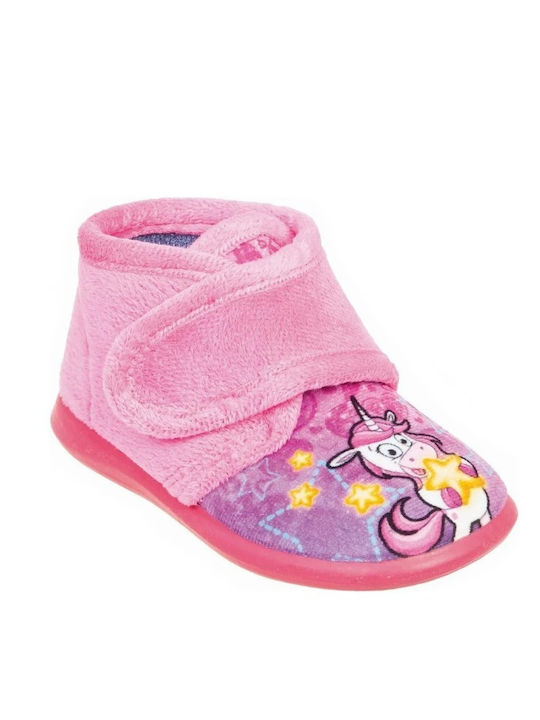 Adam's Shoes Kids Slipper Ankle Boot Fuchsia 1--38