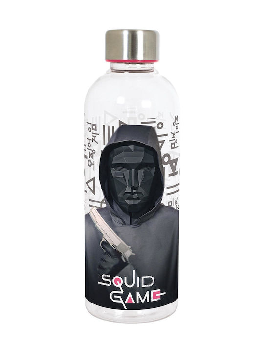 Stor Squid Game Μπουκάλι Νερού Γυάλινο με Βιδωτό Καπάκι Διάφανο 850ml