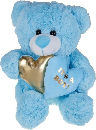 Much toys & gifts Plush Bear It's a Boy 25 cm