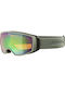 Alpina Double Jack Q-Lite Ski & Snowboard Goggles Kids Gray with Lens in Green Color