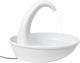 Trixie Curved Stream Automatic Cat Waterer Fountain White 2.5lt