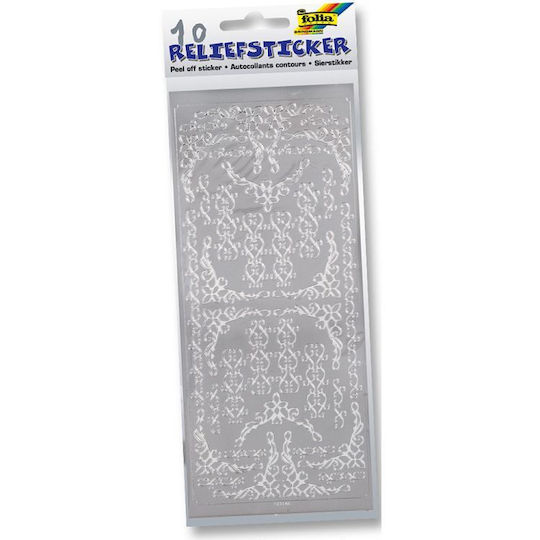 Folia Χριστουγεννιάτικα Αυτοκόλλητα 10x24εκ. 10τμχ