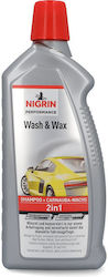 Nigrin Wash & Wax Shampoo With Wax 1lt