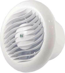 001739 Wall-mounted Ventilator Bathroom 100mm White