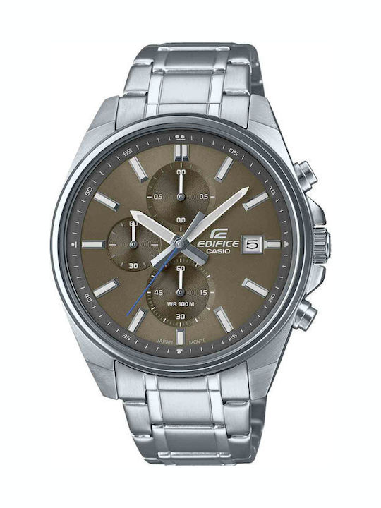 Casio Edifice Men's Watch 47mm Chronograph Batt...