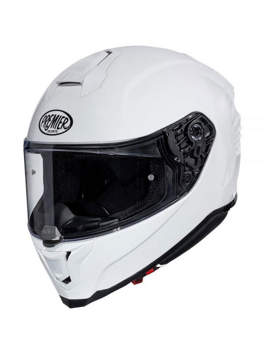 Premier Hyper U8 DCA Glossy White Κράνος Μηχανή...