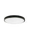 V-TAC Outdoor Ceiling Flush Mount with Integrated LED in Black Color 7641