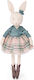 Moulin Roty Iepuraș Victorine Păpușă de pânză 40cm.