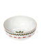 Cryspo Trio Weihnachtlich Schale Porzellan Mehrfarbig L16xH6xD16cm.