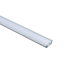 Aca Gemauert LED-Streifen-Aluminiumprofil mit Opal Abdeckung