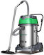 Maestro MVC-601/60L Staubsauger Flüssigkeiten / Feststoffe 2000W mit Edelstahl Behälter 70Es