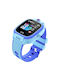 Y31 Kinder Smartwatch mit Kautschuk/Plastik Armband Blau