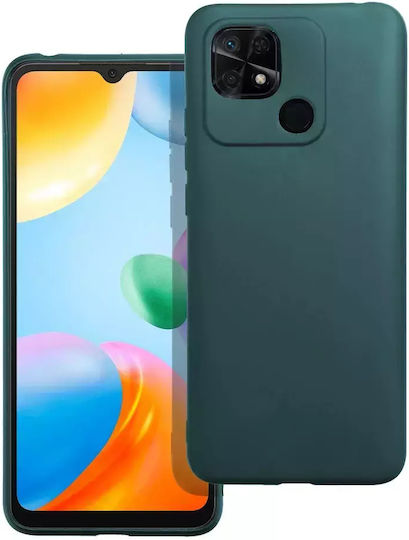 Matt Back Cover Σιλικόνης Dark Green (Redmi 10C)