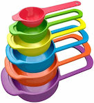 Plastic Kitchen Measuring Cup 6pcs