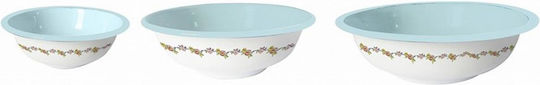 Artekko Serving Bowl Round Metal 3pcs