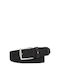 Tommy Hilfiger Men's Knitted Elastic Belt Black