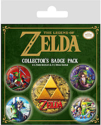 Pyramid International Конкарда Classic Badge Pack Легендата за Зелда 5бр BP80644