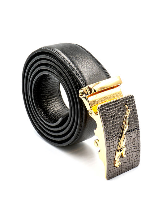 Men's Leather Belt Black