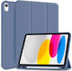 Tech-Protect SC Klappdeckel Synthetisches Leder Blau (iPad 2022 10,9 Zoll) TPSCPIPAD10BLU