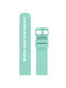 Diloy Straps Curea de cauciuc Turcoaz 22mm