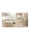 Bedside Table M2 Wooden Beige 30x40x40cm