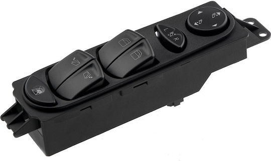 NTY Car Window Switch for Mercedes-Benz Viano / Vito W639 04 10pin Black