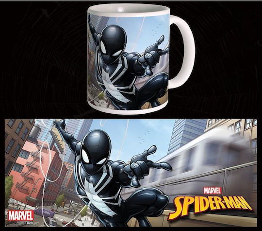 Semic Spider-Man Black Suit Mug Ceramic Multicolored 300ml