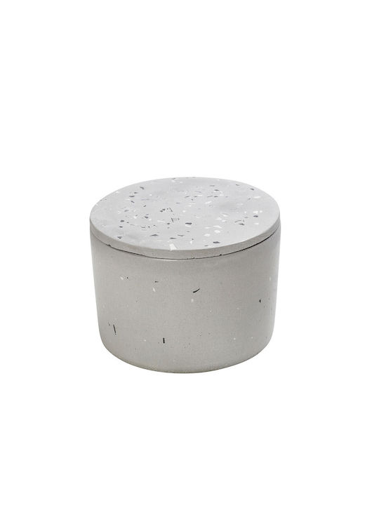 Espiel Vază Decorativă Beton Gri 13x13x9cm 1buc