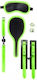 Shots Ouch! Glow in the Dark No.1 BDSM Kit in Green Color 5pcs