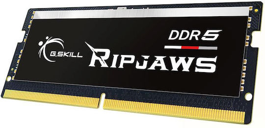 G.Skill Ripjaws DDR5 με Module 1x16GB και Ταχύτητα 4800 για Laptop