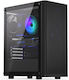 Endorfy Ventum 200 Air Gaming Midi Tower Computer Case with Window Panel Black